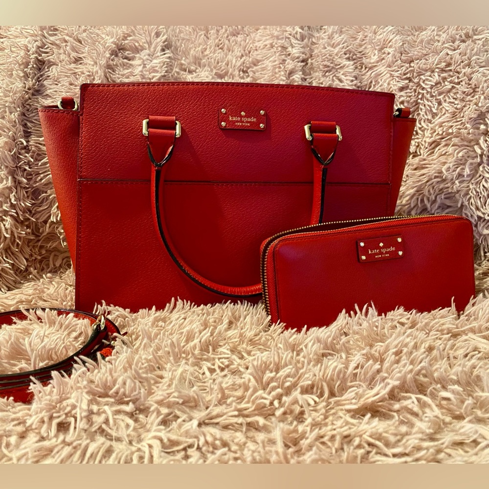 NWOT Kate Spade purse and matching wallet